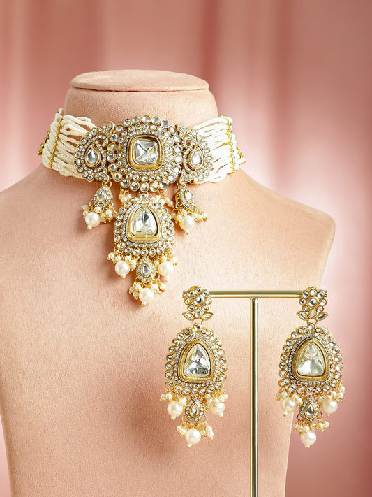 Heritage Bloom Ivory Choker Set フリーサイズ
