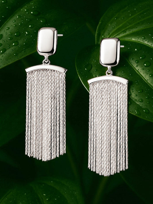 A Stream of Silver Dreams Long Earrings フリーサイズ