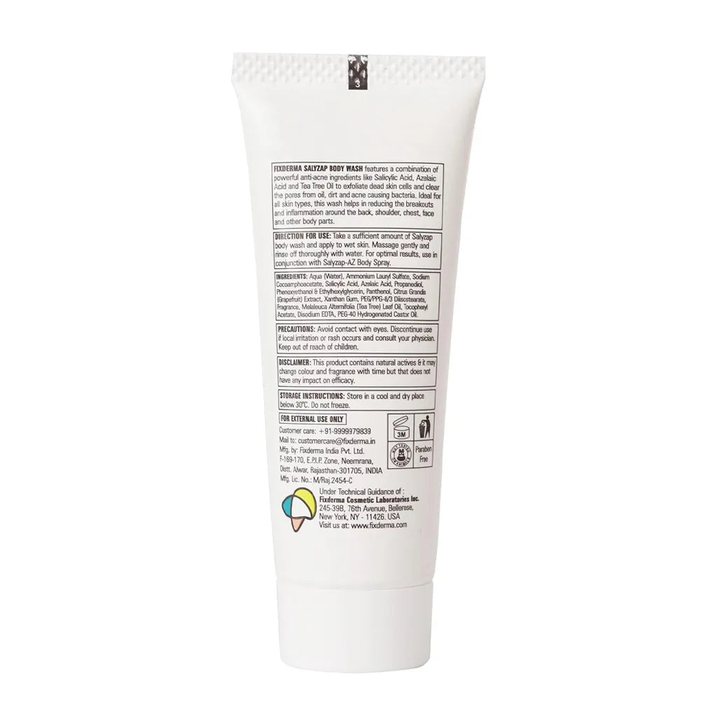 Salyzap Acne Body Wash 15ml 15ml
