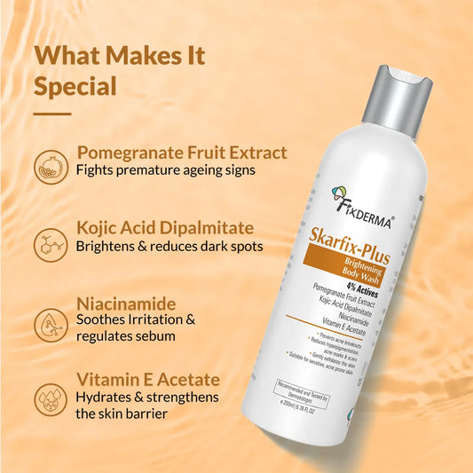 Skarfix-Plus Brightening Body Wash