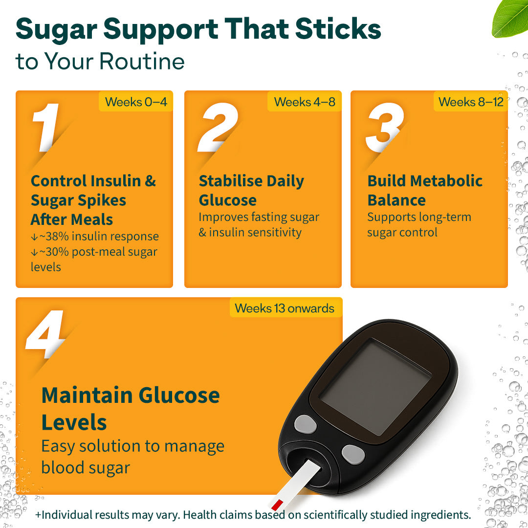 Sugar Support Effervescent for Blood Sugar Management 15 Tablets 15 Tablets