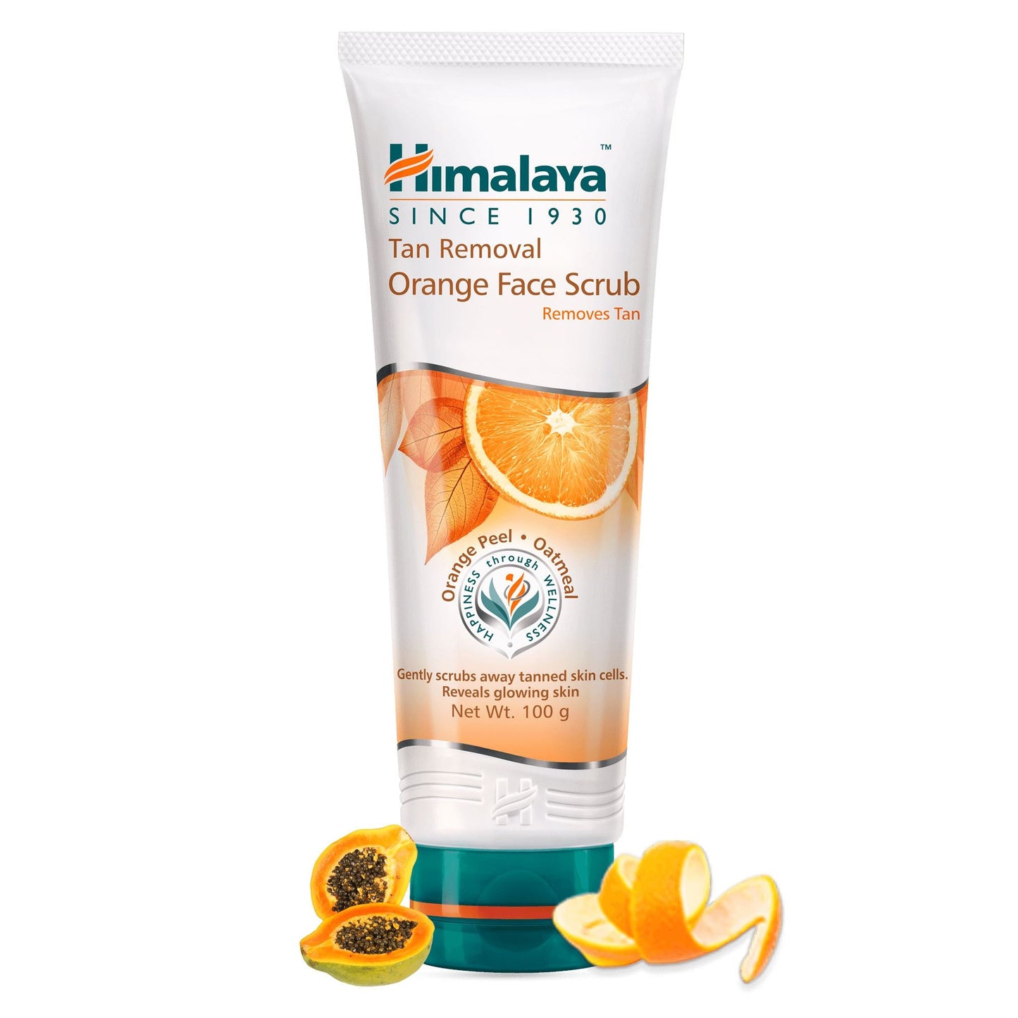 【Himalaya】 Tan Removal Orange Face Scrub|タンレモヴァルオランジフェイススクラブ
