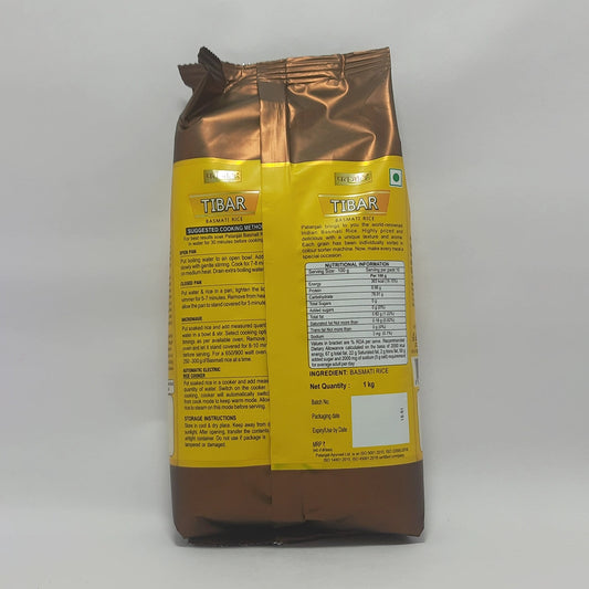 Patanjali Tibar Basmati Rice (1 kg)