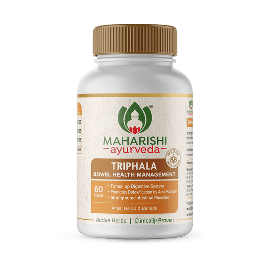 Maharishi Ayurveda Triphala Tablets – Digestive Detox & Gut Health Support