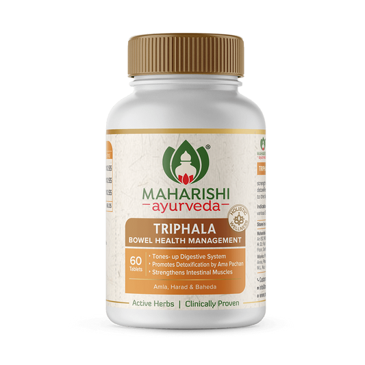 Maharishi Ayurveda Triphala Tablets – Digestive Detox & Gut Health Support
