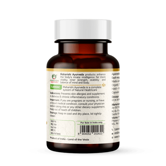 Organic Turmeric Capsules | Joint & Skin Health Support