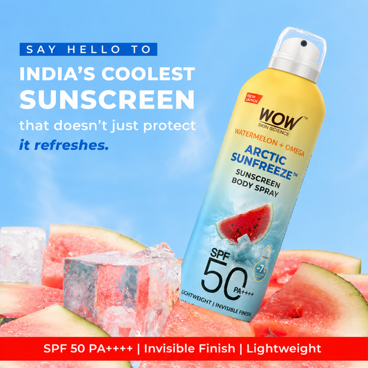 WOW Skin Science ウォーターメロン エアゾール サンスクリーン SPF50 100ml