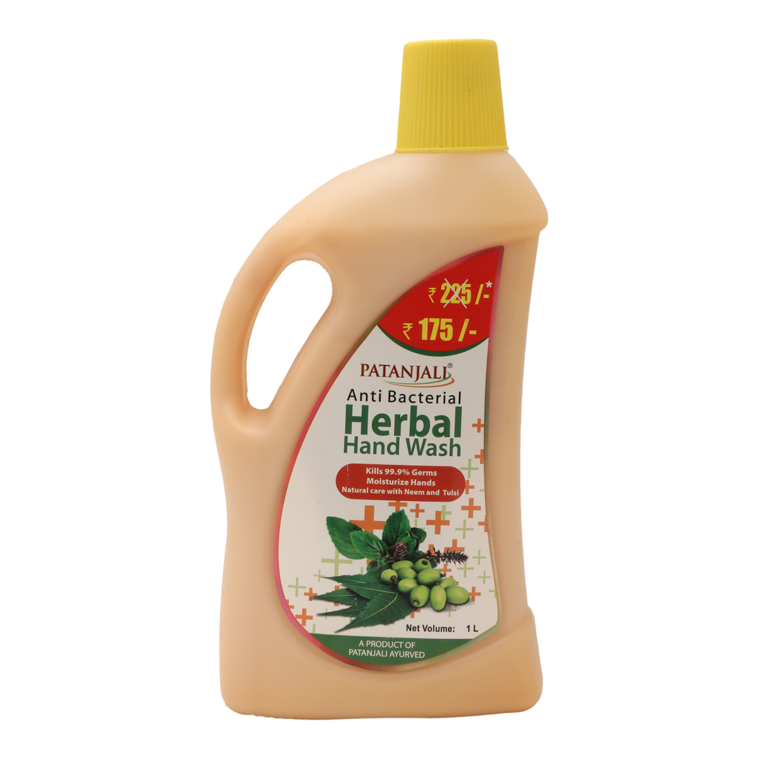 Patanjali 【Patanjali】 Herbal Hand Wash (Anti Bacterial)｜抗菌ハーバル ハンドウォッシュ｜250g｜インド現地からお取り寄せ【インドの森】