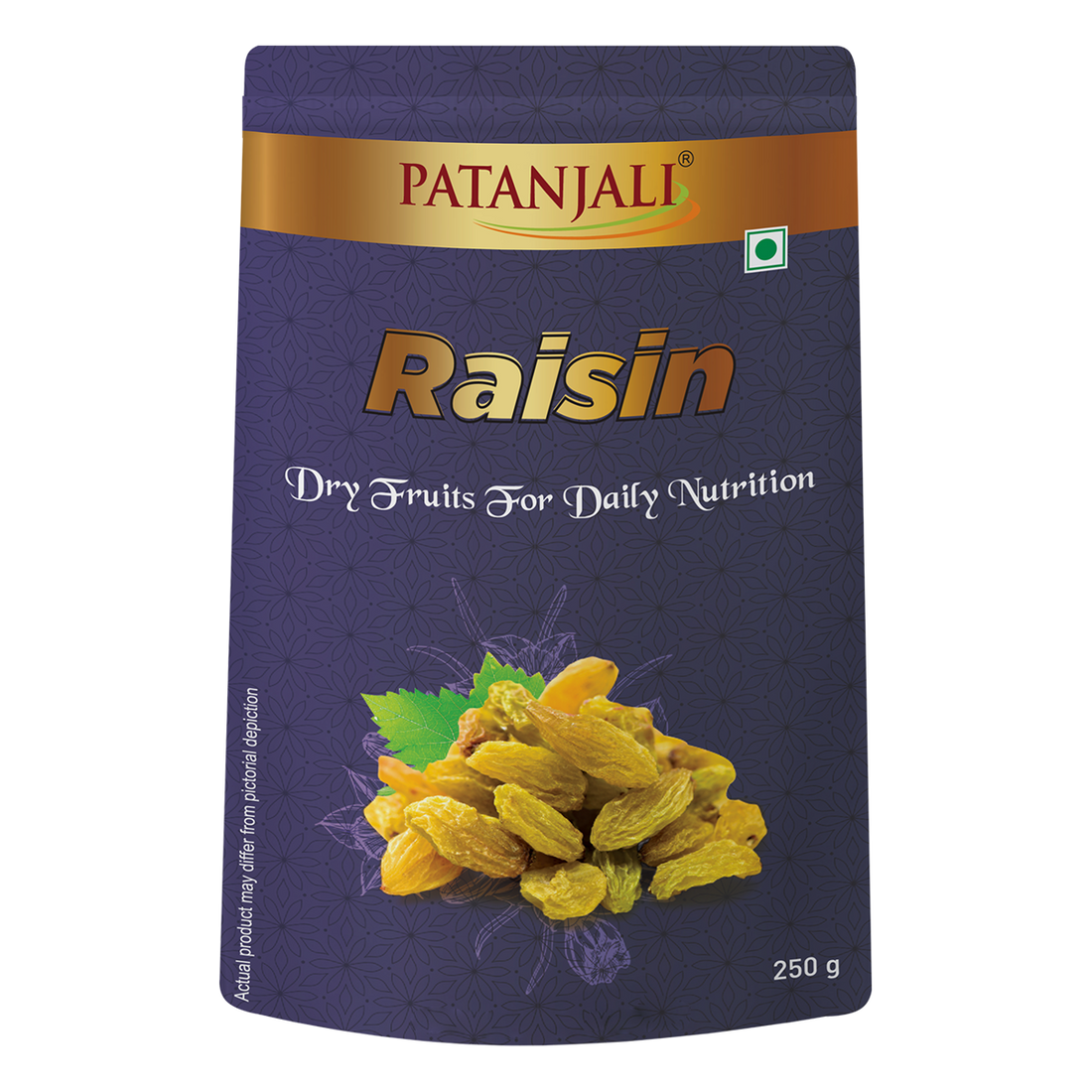 Patanjali 【Patanjali】 Raisins (Kishmish)｜レーズン（キシュミシュ）｜250g｜現地直輸入で買える日本国内最安級【インドの森】