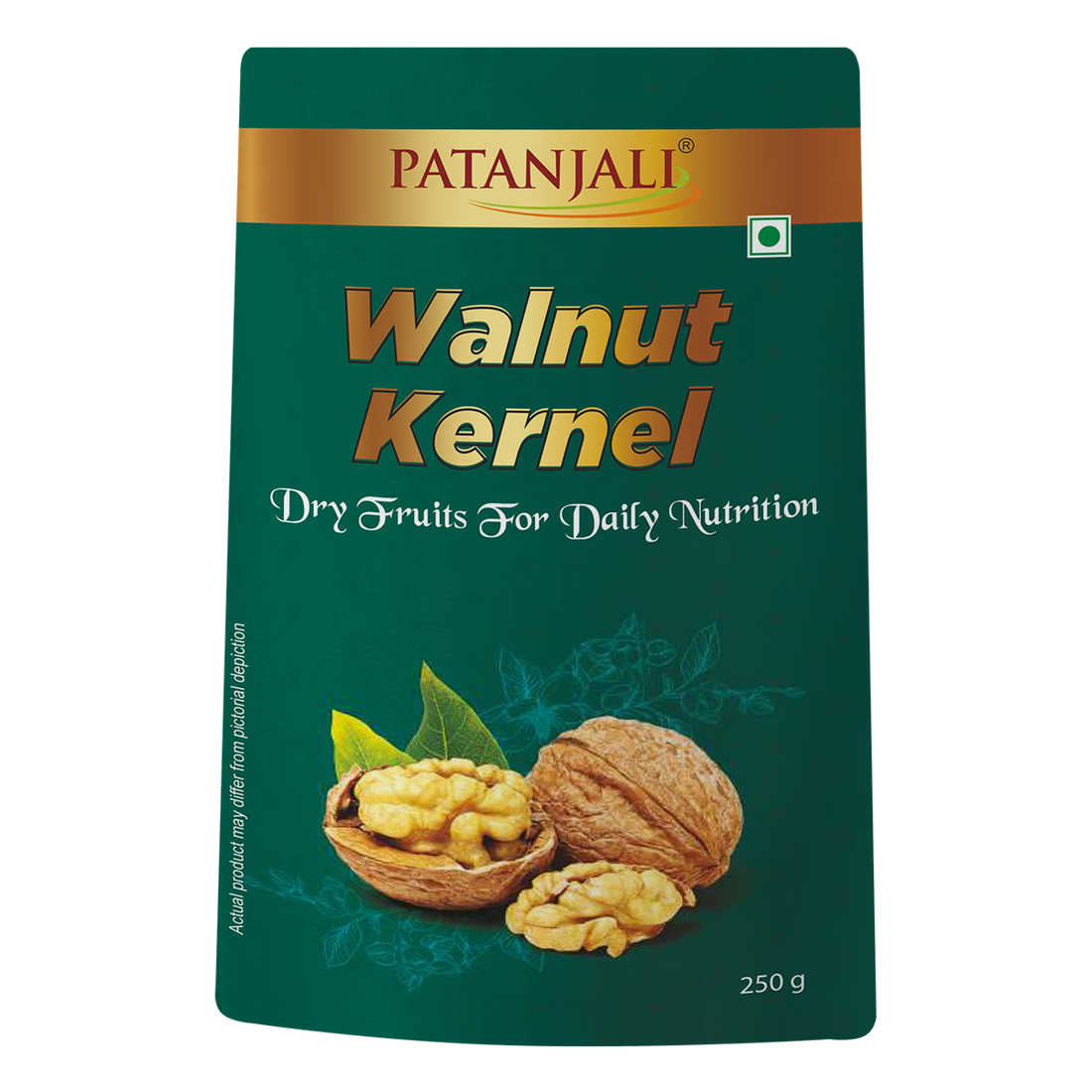 Patanjali 【Patanjali】 Walnut Kernels｜クルミカーネル｜250g｜現地直輸入で買える日本国内最安級【インドの森】
