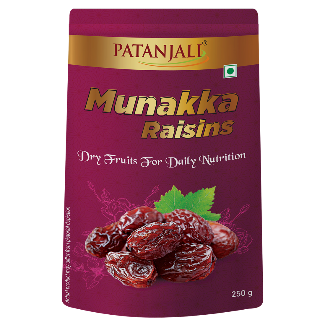 Patanjali 【Patanjali】 Munakka Raisin｜ムナッカレーズン｜250g｜現地直輸入で買える日本国内最安級【インドの森】