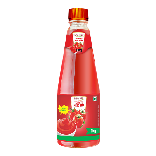 Patanjali 【Patanjali】 Tomato Ketchup W/o Onion Garlic (B) (500 g)｜トマトケチャップ（玉ねぎ・にんにく不使用）｜500g｜現地直輸入で買える日本国内最安級【インドの森】