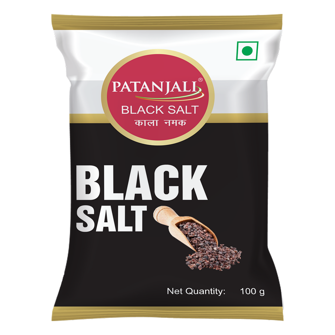 Patanjali 【Patanjali】 Kala Namak (Black Salt)｜カラナマク（ブラックソルト）｜100g｜現地直輸入で買える日本国内最安級【インドの森】