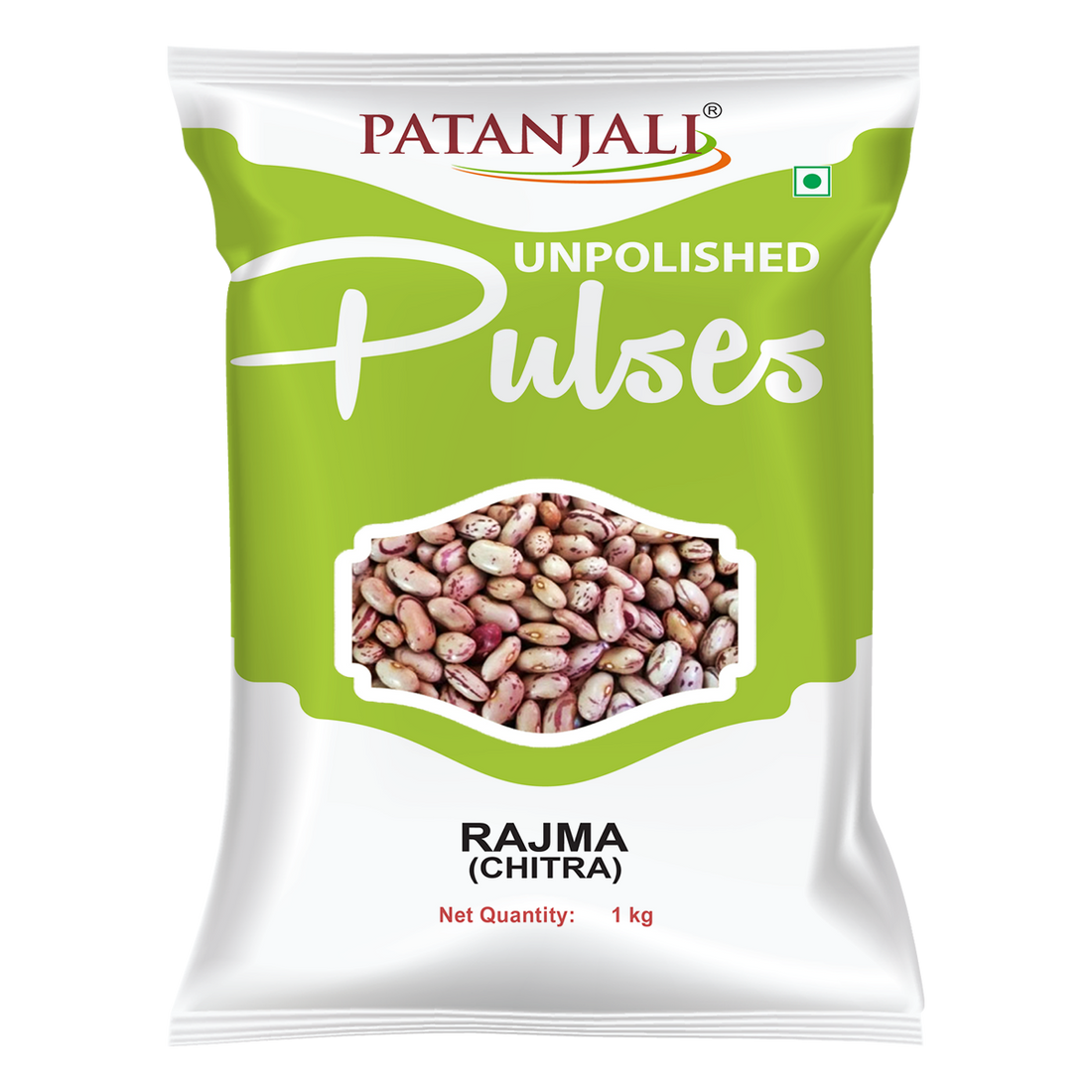 Patanjali 【Patanjali】 Unpolished Rajma (Chitra)｜無精白ラジマ（チトラ）｜1000g｜現地直輸入で買える日本国内最安級【インドの森】