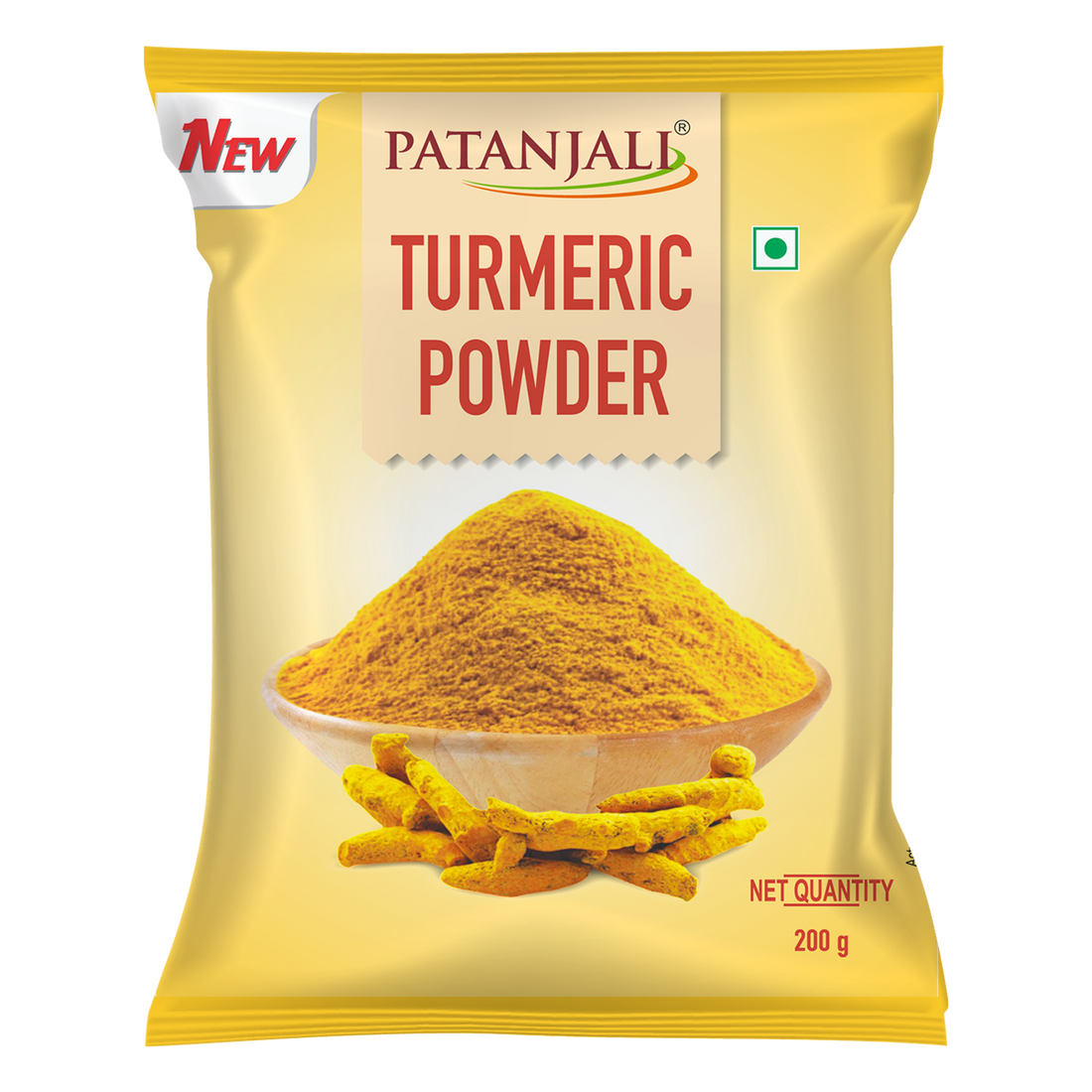 Patanjali 【Patanjali】 Turmeric Powder (100 Gram)｜ターメリックパウダー｜100g｜現地直輸入で買える日本国内最安級【インドの森】