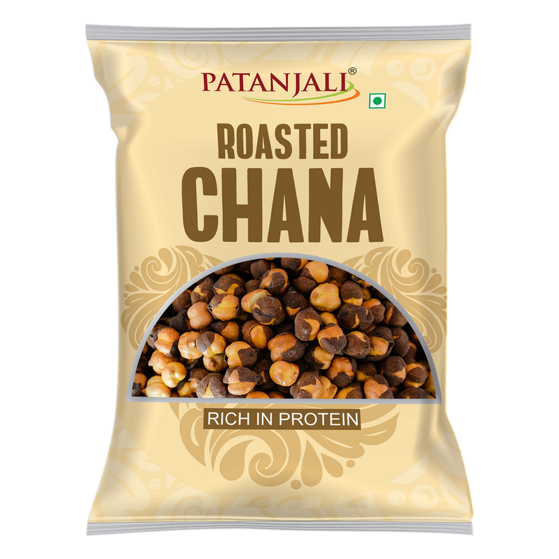 Patanjali 【Patanjali】 Roasted Chana｜ローストチャナ｜500g｜現地直輸入で買える日本国内最安級【インドの森】