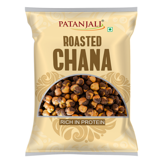 Patanjali 【Patanjali】 Roasted Chana｜ローストチャナ｜500g｜現地直輸入で買える日本国内最安級【インドの森】