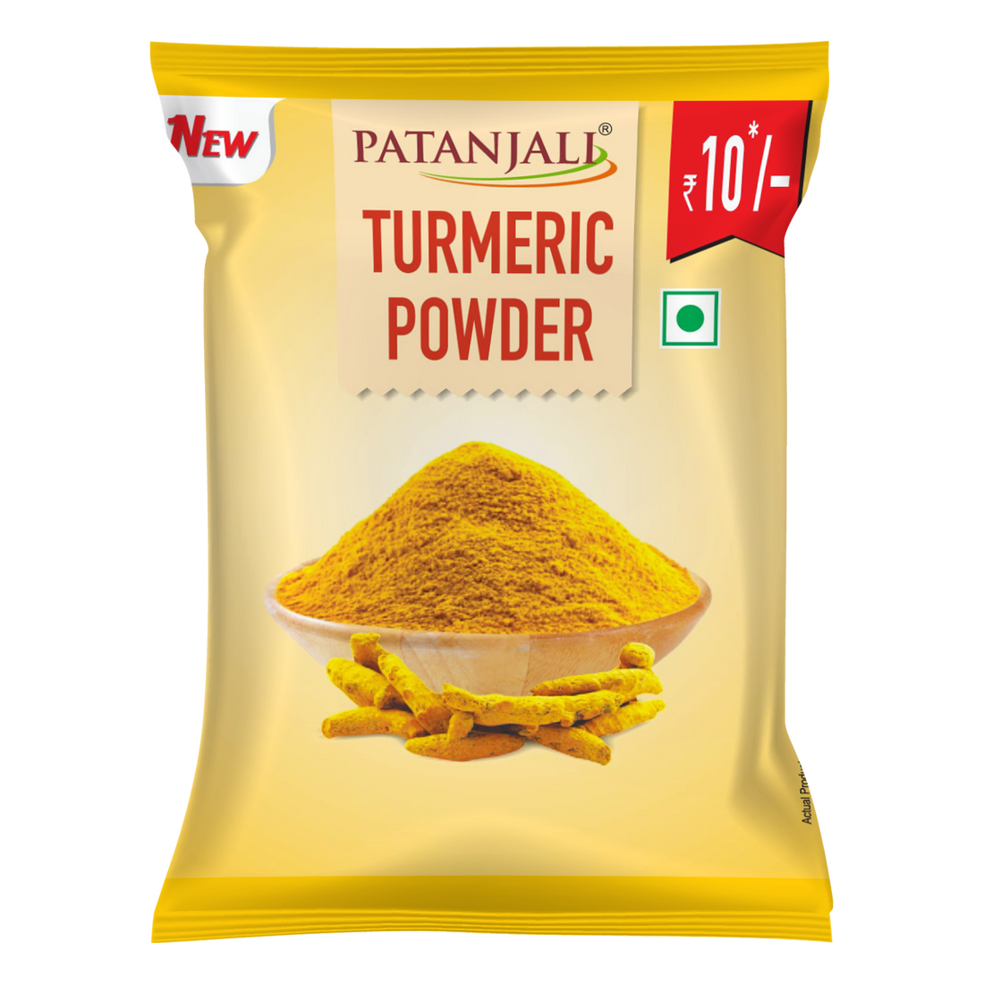 Patanjali 【Patanjali】 Turmeric Powder (100 Gram)｜ターメリックパウダー｜100g｜現地直輸入で買える日本国内最安級【インドの森】
