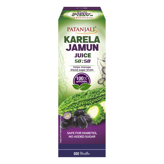 Patanjali 【Patanjali】 Karela Jamun 50-50 Juice｜カレラ・ジャムン 50-50 ジュース｜500g｜現地直輸入で買える日本国内最安級【インドの森】