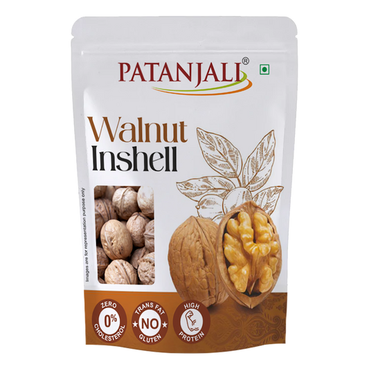 Patanjali 【Patanjali】 Walnut Inshell｜殻付きクルミ｜400g｜現地直輸入で買える日本国内最安級【インドの森】