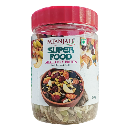 Patanjali 【Patanjali】 Mix Dry Fruits With Berries & Seed｜ドライフルーツミックス（ベリー＆シード）｜250g｜現地直輸入で買える日本国内最安級【インドの森】