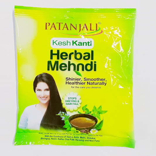 Patanjali 【Patanjali】 Kesh Kanti Herbal Mehandi｜ケシュカンティ ハーバル メヘンディ｜75g｜現地直輸入で買える日本国内最安級【インドの森】