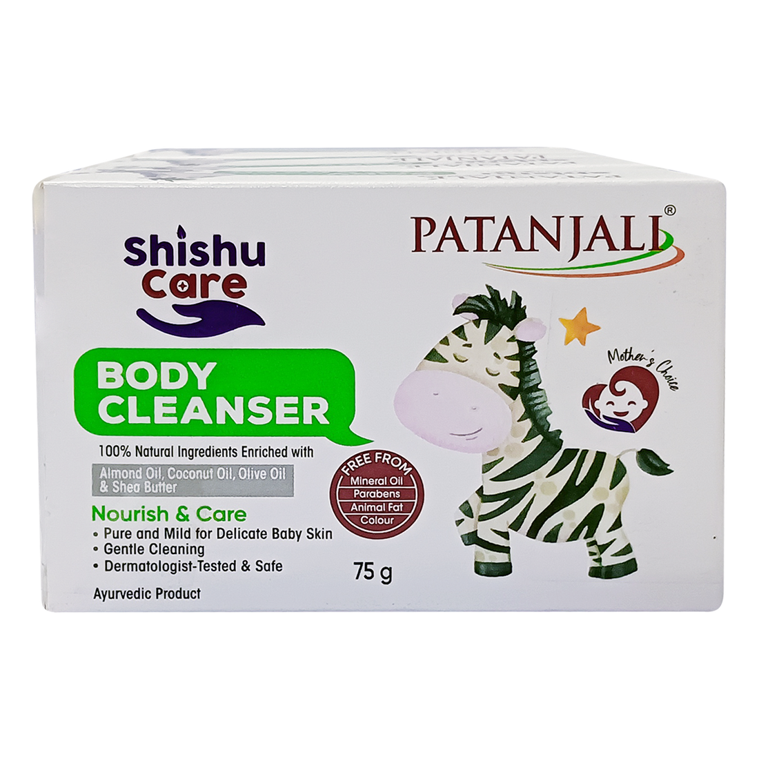 Patanjali 【Patanjali】 Shishu Care Body Cleanser 75g (Pack of 4)｜シシュケア ボディクレンザー｜300g｜現地直輸入で買える日本国内最安級【インドの森】