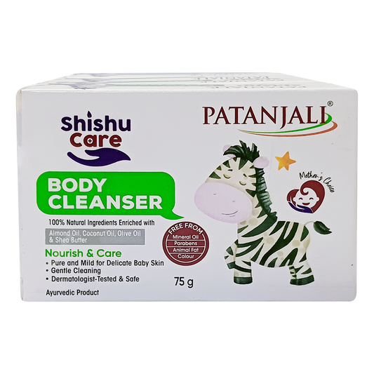 Patanjali 【Patanjali】 Shishu Care Body Cleanser 75g (Pack of 4)｜シシュケア ボディクレンザー｜300g｜現地直輸入で買える日本国内最安級【インドの森】