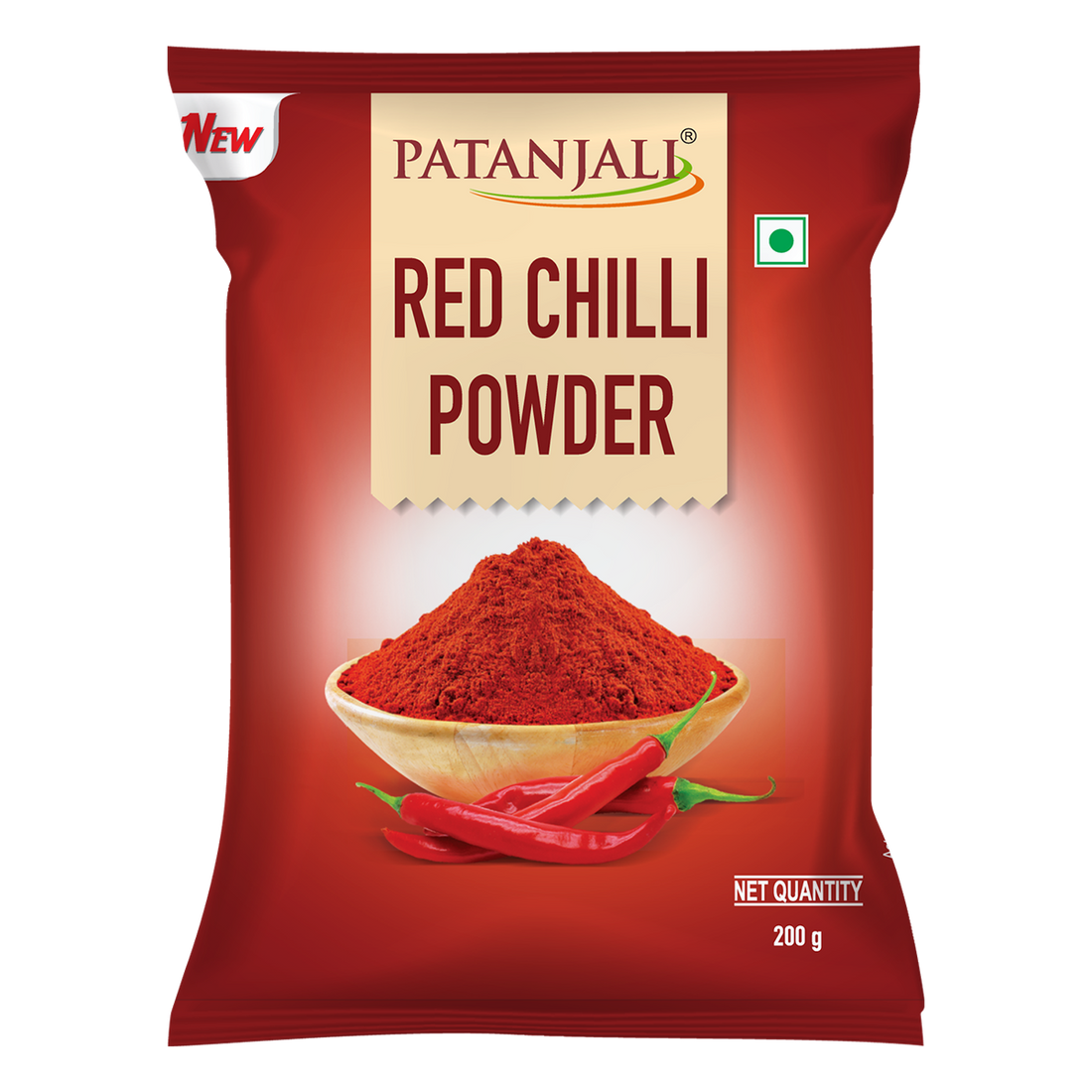 Patanjali 【Patanjali】 Red Chilli Powder｜レッドチリパウダー｜200g｜現地直輸入で買える日本国内最安級【インドの森】