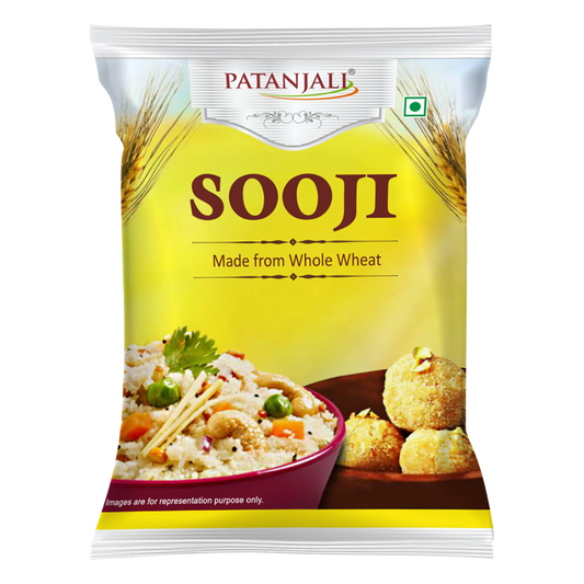 Patanjali 【Patanjali】 Sooji｜スージー｜500g｜現地直輸入で買える日本国内最安級【インドの森】