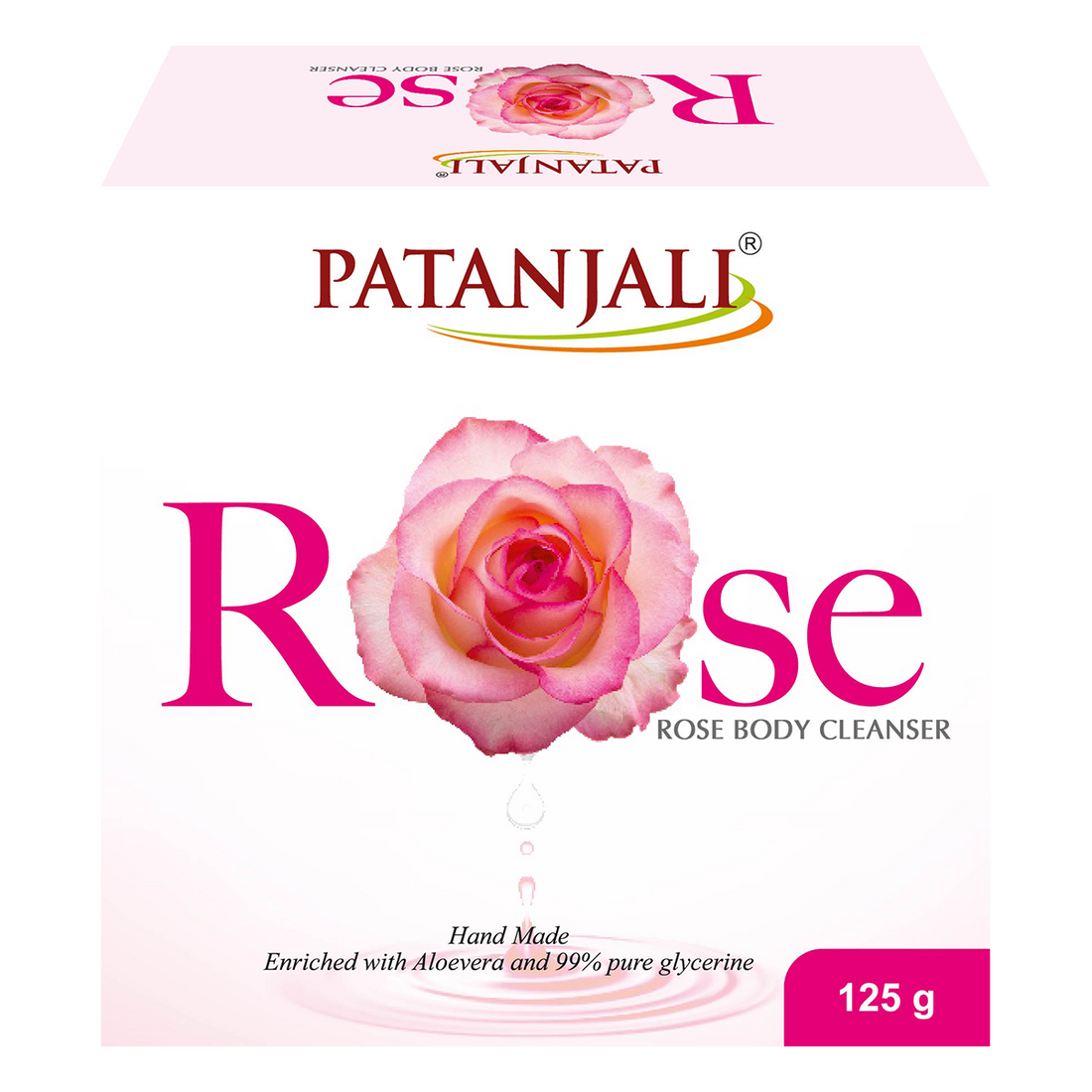 Patanjali 【Patanjali】 Rose Body Cleanser｜ローズ ボディクレンザー｜125g｜現地直輸入で買える日本国内最安級【インドの森】