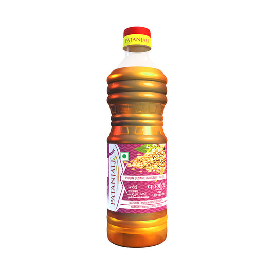 Patanjali 【Patanjali】 Sesame Oil (B)｜ごま油（B｜500g｜現地直輸入で買える日本国内最安級【インドの森】
