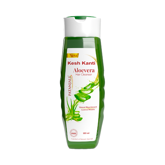 Patanjali 【Patanjali】 Kesh Kanti Aloevera Hair Cleanser (450 ml)｜アロエベラ ヘアクレンザー｜450g｜現地直輸入で買える日本国内最安級【インドの森】