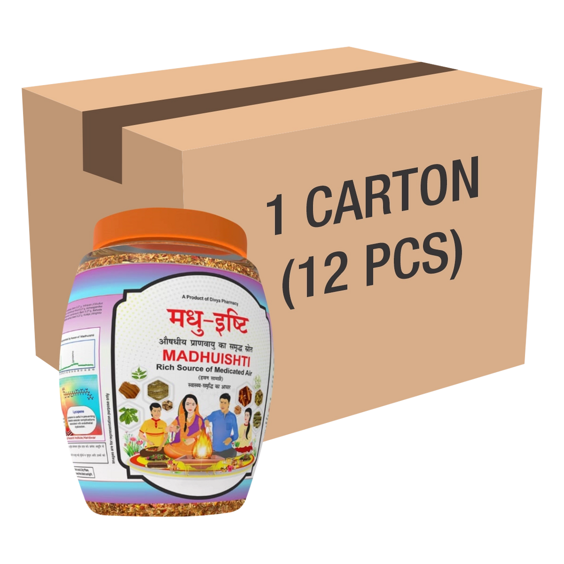 Patanjali 【Patanjali】 Divya Madhuishti (Hawan Samagri)400g 1 CLD｜ディヴィヤ マドゥイシュティ（ハワン サマグリ）｜400g｜インド現地からお取り寄せ【インドの森】
