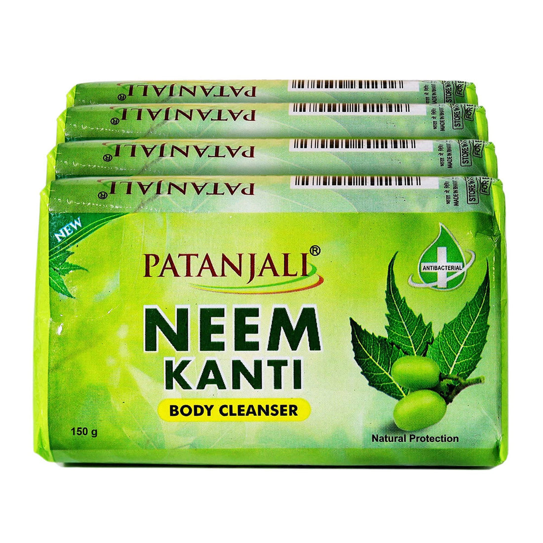 Patanjali 【Patanjali】 Neem Kanti Body Cleanser 150 g x 4N｜ニームカンティ ボディクレンザー｜150g｜現地直輸入で買える日本国内最安級【インドの森】