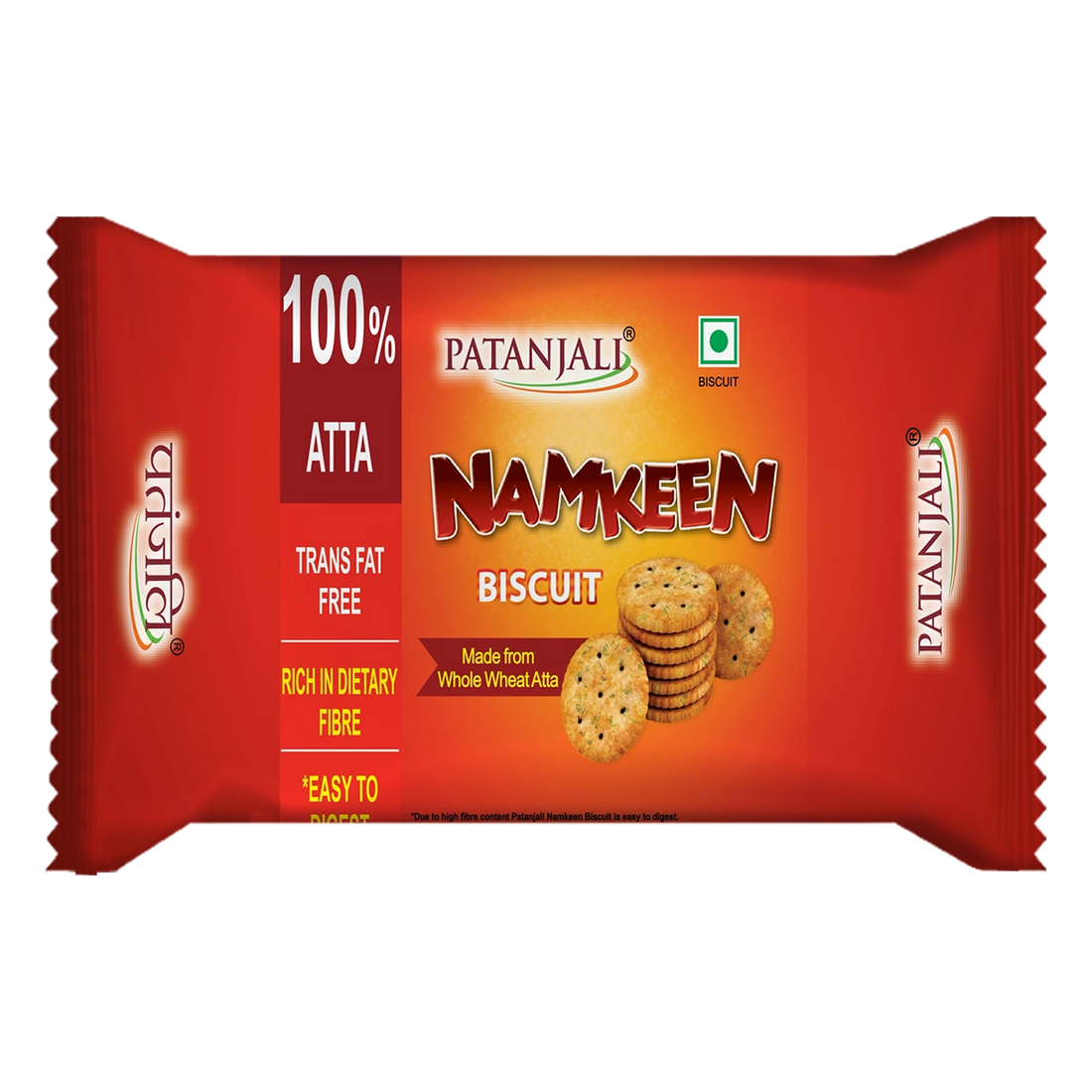 Patanjali 【Patanjali】 Namkeen Biscuit｜ナムキーンビスケット｜60g｜現地直輸入で買える日本国内最安級【インドの森】