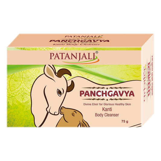 Patanjali 【Patanjali】 Kanti Panchgavya Body Cleanser｜カンティ パンチガヴィヤ ボディクレン｜75g｜現地直輸入で買える日本国内最安級【インドの森】