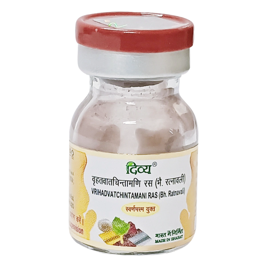 Patanjali 【Patanjali】 Vrihat Vatchintamani Ras｜ブリハット・ヴァッチンタマニ・ラス｜1g｜現地直輸入で買える日本国内最安級【インドの森】