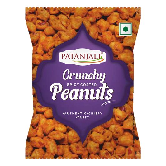 Patanjali 【Patanjali】 Namkeen Peanut (Crunchy)｜ナムキーン ピーナッツ（クランチー）｜40g｜現地直輸入で買える日本国内最安級【インドの森】