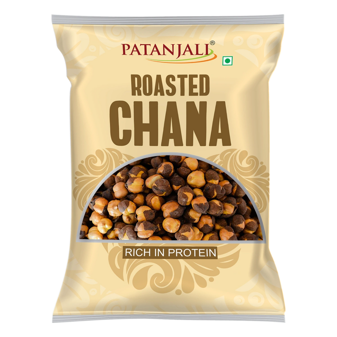 Patanjali 【Patanjali】 Roasted Chana (500 Gram)｜ローストチャナ｜500g｜現地直輸入で買える日本国内最安級【インドの森】