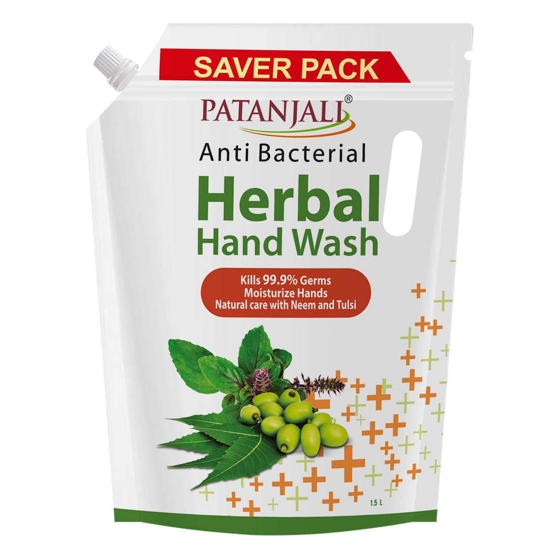 Patanjali 【Patanjali】 Herbal Hand Wash (Anti Bacterial)｜抗菌ハーバル ハンドウォッシュ｜250g｜インド現地からお取り寄せ【インドの森】