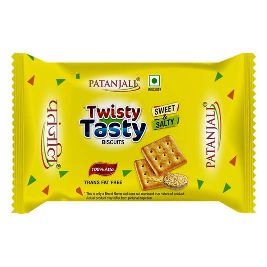 Patanjali 【Patanjali】 Twisty Tasty Biscuit (35 Gram)｜ツイスティ テイスティ ビスケット｜35g｜現地直輸入で買える日本国内最安級【インドの森】