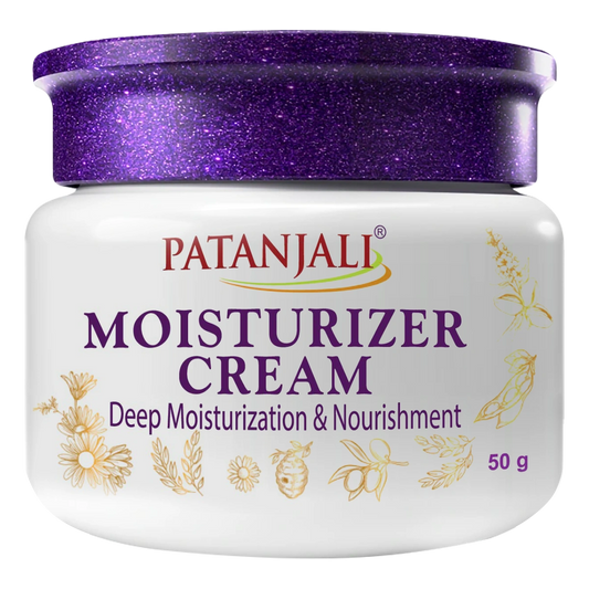 Patanjali 【Patanjali】 Moisturizer Cream｜パタンジャリ モイスチャライザークリーム｜50g｜現地直輸入で買える日本国内最安級【インドの森】