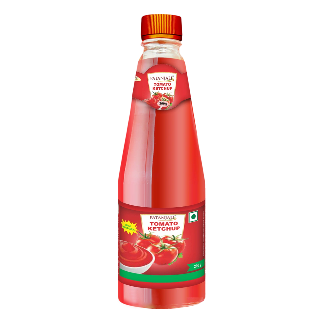 Patanjali 【Patanjali】 Tomato Ketchup W/o Onion Garlic (B) (500 g)｜オニオン・ガ｜500g｜現地直輸入で買える日本国内最安級【インドの森】
