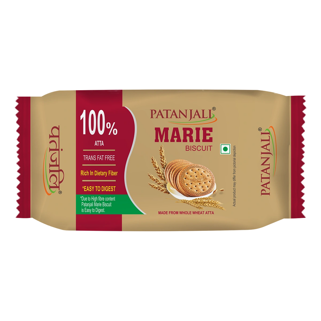 Patanjali 【Patanjali】 Marie Biscuits｜マリービスケット｜210g｜現地直輸入で買える日本国内最安級【インドの森】