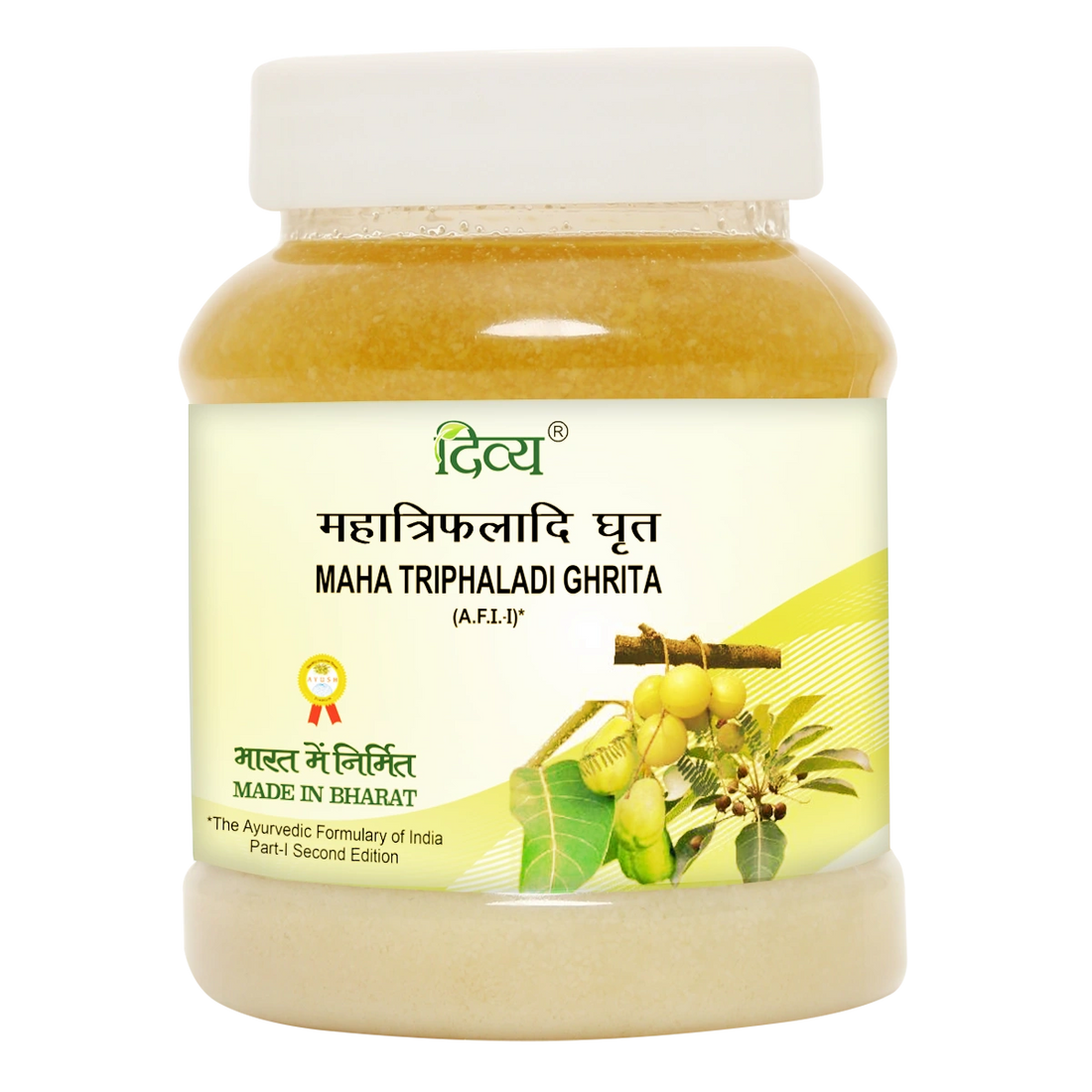 Patanjali 【Patanjali】 Divya Mahatriphaladi Ghrita｜ディヴィヤ マハトリファラディ ギーリタ｜200g｜インド現地からお取り寄せ【インドの森】