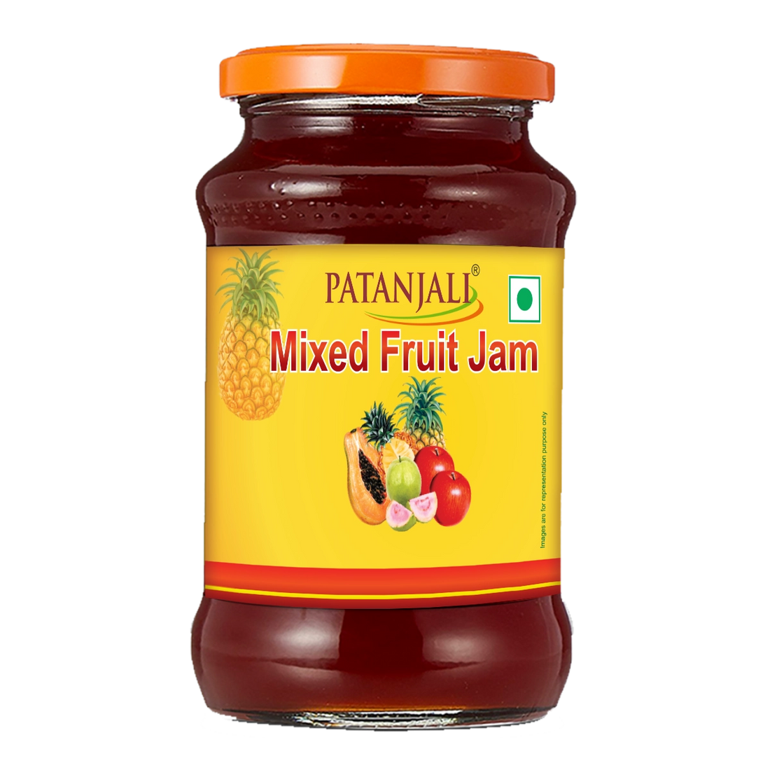 Patanjali 【Patanjali】 Mixed Fruit Jam｜ミックスフルーツジャム｜500g｜現地直輸入で買える日本国内最安級【インドの森】