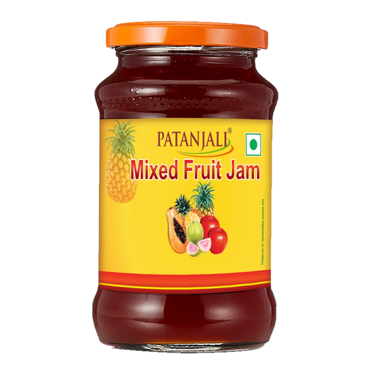 Patanjali 【Patanjali】 Mixed Fruit Jam｜ミックスフルーツジャム｜500g｜現地直輸入で買える日本国内最安級【インドの森】