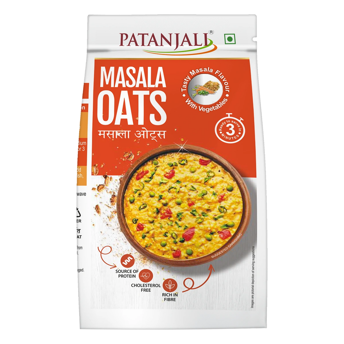 Patanjali 【Patanjali】 Masala Oats｜マサラオーツ｜200g｜現地直輸入で買える日本国内最安級【インドの森】