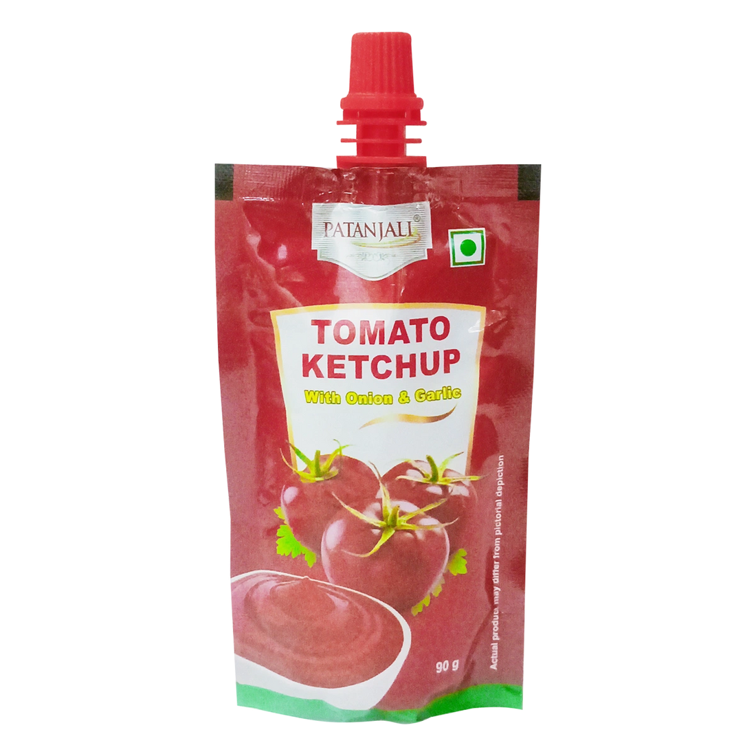 Patanjali 【Patanjali】 Tomato Ketchup With Onion Garlic (950 g)｜トマトケチャップ オニオン＆ガーリック入り｜950g｜現地直輸入で買える日本国内最安級【インドの森】